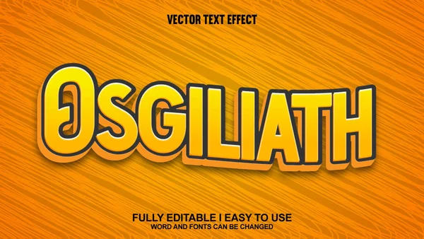 3B Düzenlenebilir Metin Efekti