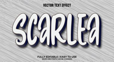 3B Düzenlenebilir Metin Efekti