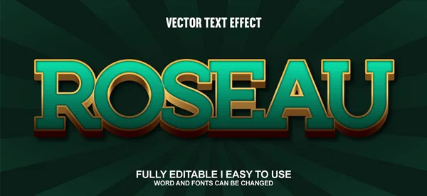 3B Düzenlenebilir Metin Efekti