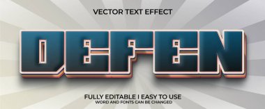 3B Düzenlenebilir Metin Efekti