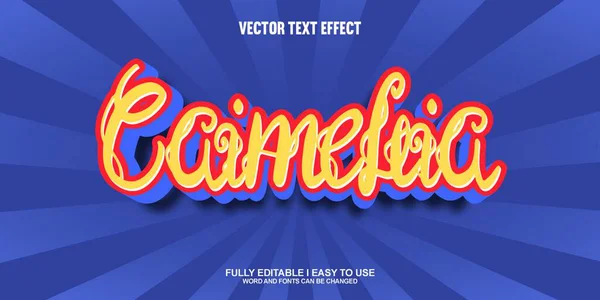 3B Düzenlenebilir Metin Efekti