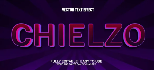 3B Düzenlenebilir Metin Efekti