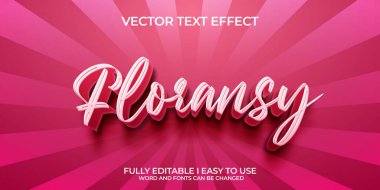 3B Düzenlenebilir Metin Efekti