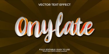 3B Düzenlenebilir Metin Efekti