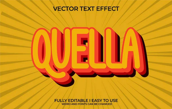 3B Düzenlenebilir Metin Efekti