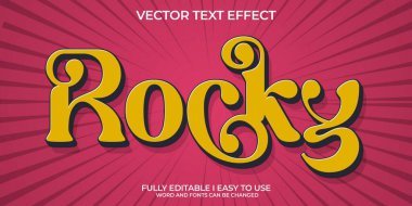 3B Düzenlenebilir Metin Efekti