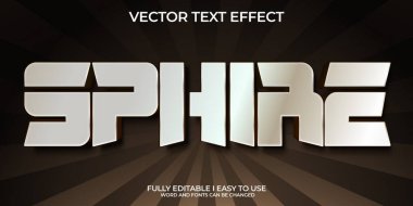 3B Düzenlenebilir Metin Efekti