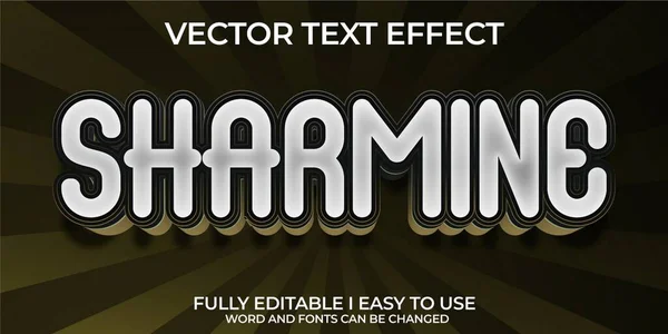 3B Düzenlenebilir Metin Efekti