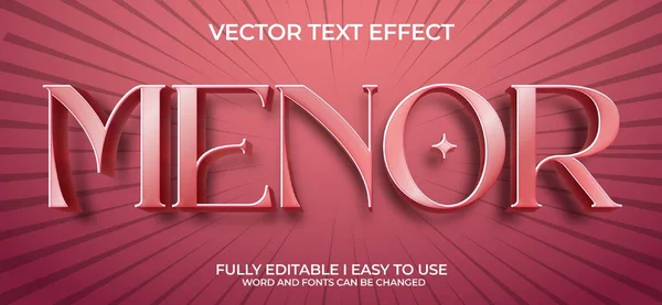 3B Düzenlenebilir Metin Efekti