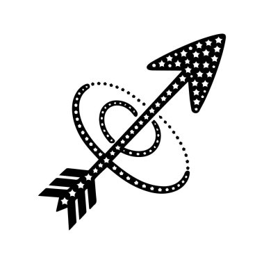 Yıldızlı ve yörüngeli oklar