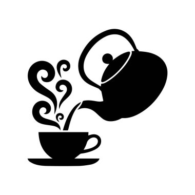 fincan içine dökme çay demlik