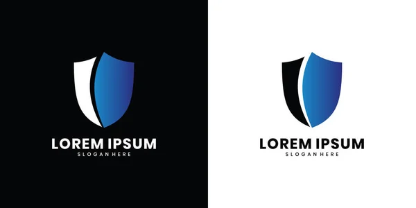 Modern Kalkan logo tasarım şablonu