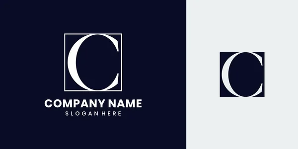 İlk harfi C Logo tasarımı