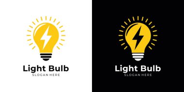 Ampul aydınlatma logosu tasarımı