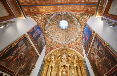 San Pedro de la Ra, XII, XIIth yüzyıl. Romanesk tarzı manastır. Estella. Navarra. İspanya.