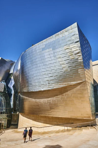 Guggenheim Müzesi 'nin mimari detayları, Bilbao, Biscay, Bask Ülkesi, İspanya