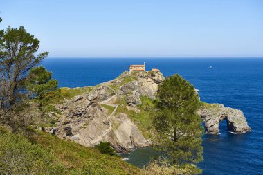 San Juan de Gaztelugatxe, Bermeo, Biscay, Bask Ülkesi, İspanya