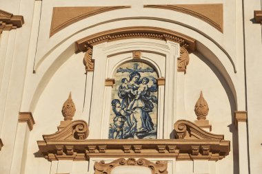 Caridad Hastanesi Barok Kilisesi, El Arenal Bölgesi, Sevilla, Endülüs, İspanya, Avrupa.