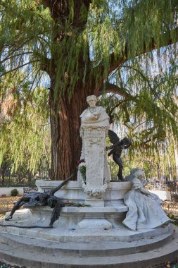 Gustavo Adolfo Bcquer, Seville, Endülüs, İspanya, Avrupa 'nın dönüm noktasında sevgi ve kayıp aşkın temsili