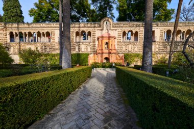 Kraliyet Sarayı (Real Alcazar) Sevilla, Endülüs, İspanya