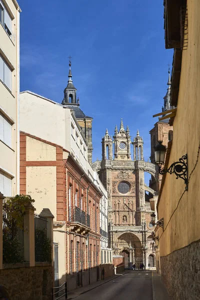 Katedral, Astorga, Via de la Plata Silver Route, Leon vilayeti, Castilla-Leon, St. James yolu, İspanya, Avrupa