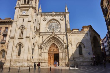 Santiago Katedrali Bilbao eski kasaba, Biscay, Bask Ülkesi, İspanya