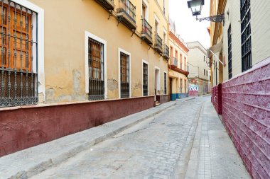 Santa Clara Caddesi, Sevilla, Endülüs, İspanya, Avrupa