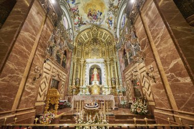 Santa Maria de la esperanza Macarena Bazilikası, Sevilla, Endülüs, İspanya, Avrupa