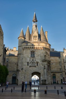 Cailhau kapısı, Bordeaux, Gironde, Aquitaine, Fransa, Avrupa.
