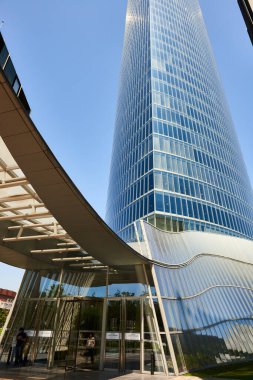 Iberdrola Kulesi, Bilbao, Biscay, Bask Ülkesi, Euskadi, İspanya, Avrupa.