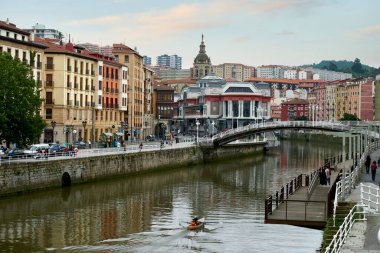 La Rivera pazarı, Bilbao, Biscay, Bask ülkesi, Euskadi, İspanya, Avrupa.
