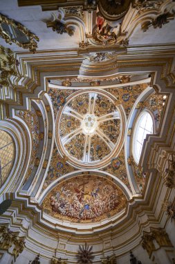 Burgos, Burgos, Castilla y Leon Katedrali 'nin iç manzarası, İspanya