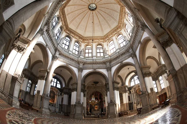 İç görünüş Santa Maria della Salute, Venedik, İtalya, Venedik, Venedik, Venedik