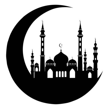 Bir caminin vektör illüstrasyonu