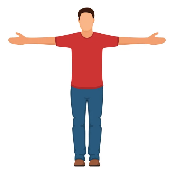 Kollarını kaldırmış erkek eller.