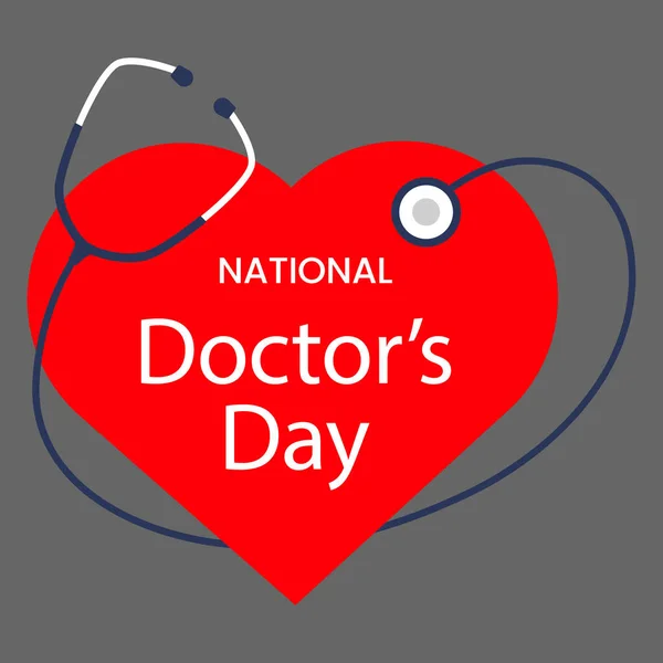 Ulusal Hemşireler Günü için vektör illüstrasyonu.