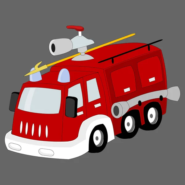 İtfaiye arabası ile yangın