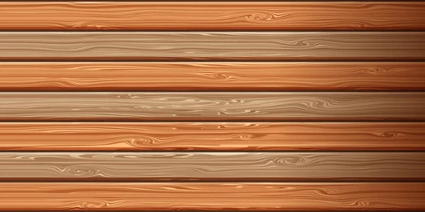 Diseño Realista Madera Vectorial Fondo Madera Natural Textura Madera Marrón — Archivo Imágenes Vectoriales