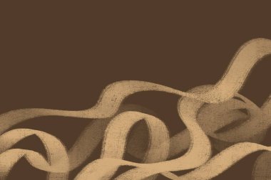 Sepya soyut sıvı deseni, dalgalı formlar ve nazik harmanlama, sakin ve organik tasarım temaları için birebir.