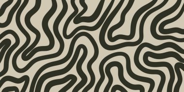 Bej ve kahverengi tonlarda küçük, ince bukleler, soyut desenler