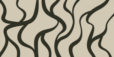 Bej bir zemin üzerinde küçük sarmal çizgilerin karmaşık bir deseni