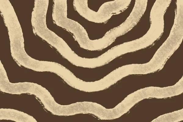 Sıvı dalgaları ve sıcak röfleleri olan, lüks ya da gurme markaları için ideal altın kahverengi soyut doku.