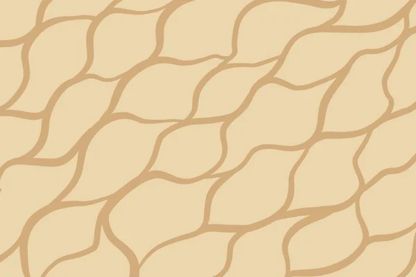 Hafif kahverengi soyut hücre tasarımı, yumuşak formlar ve ince harmanlama, sakin doğadan esinlenilmiş görseller için harika.
