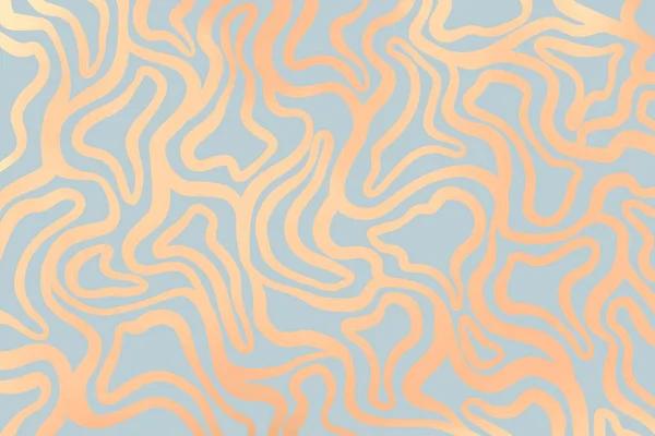  Krema ve turuncu labirent deseni, soyut organik minimal duvar kağıdı.