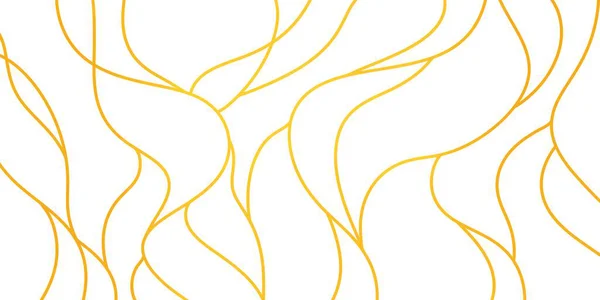   Beyaz arka planda pürüzsüz altın çizgiler. Altın dalgalarla donatılmış zarif bir zemin, markalaşma ve duvar kağıdı için çok yönlü bir tasarım..