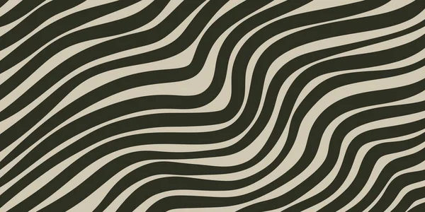 Yoğun desenli sarmal organik çizgiler, bej-kahverengi palet