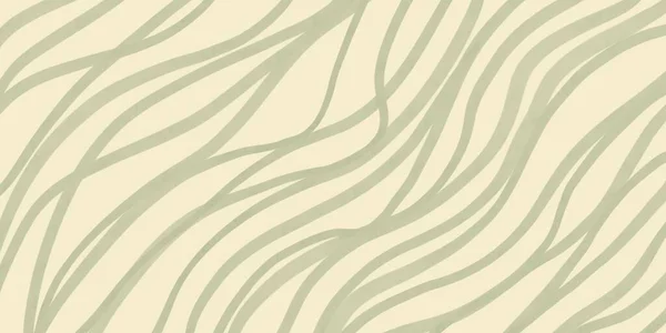 Yeşil ve bej renkte ince çizgiler, arkaplan boyunca sorunsuzca dağılmış.