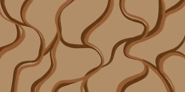 Pastel bej renk düzeninde pürüzsüz çizgileri olan minimalist bir arkaplan