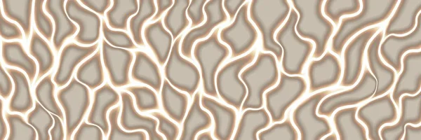 Yoğun kahverengi hatları ve zarif derinliği olan soluk bej soyut bir topoğrafik desen, lüks haritalar, arazi kabartmaları veya meditasyonsuz görsel efektler için mükemmel..