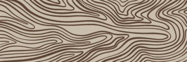 Karmaşık çizgileri ve zengin organik derinliği olan bej, soyut, yoğun dalgalı desen, lüks mermer, taş veya topografik dikişsiz dokular için ideal.
